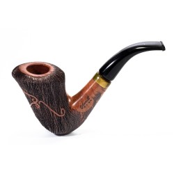 Briar Pipe Amorelli Penna Di San Michele Bent Dublin AM 2613 | Buy Now