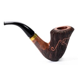 Briar Pipe Amorelli Penna Di San Michele Bent Dublin AM 2613 | Buy Now