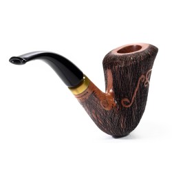 Briar Pipe Amorelli Penna Di San Michele Bent Dublin AM 2613 | Buy Now