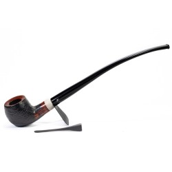Pipa Aldo Velani Sabbiata Churchwarden Bent Apple AV 2601 | Pipeonline
