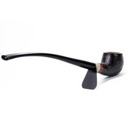 Pipa Aldo Velani Sabbiata Churchwarden Bent Apple AV 2601 | Pipeonline