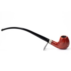 Pipa Aldo Velani Liscia Churchwarden AV 2604 | Pipeonline