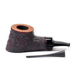 Briar Pipe Radice Rind Reverse Rusticated Pot