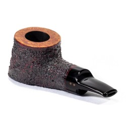 Briar Pipe Radice Rind Reverse Rusticated Pot