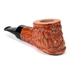 Briar Pipe Radice Underwood Reverse Rusticated Pot
