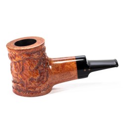 Pipa in Radica Radice Underwood Reverse Rusticata Poker