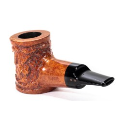 Briar Pipe Radice Underwood Reverse Rusticated Poker