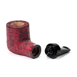 Briar Pipe Radice Silk Cut Reverse Sandblasted Billiard