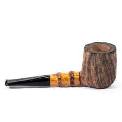 Briar Pipe Radice Silk Cut Sandblasted Billiard