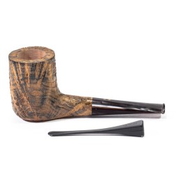 Briar Pipe Radice Silk Cut Sandblasted Billiard