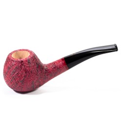 Briar Pipe Radice Silk Cut Sandblasted Bent Apple