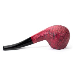 Briar Pipe Radice Silk Cut Sandblasted Bent Apple