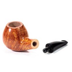 Briar Pipe Radice Clear Smooth Bent Apple