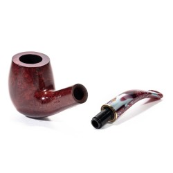 Pipa Savinelli Vigna Liscia 670 KS Bent Billiard SV 2643 | Pipeonline
