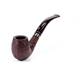 Pipa Savinelli Bacco 602 Rusticata Bent Billiard SV 2611 | Pipeonline