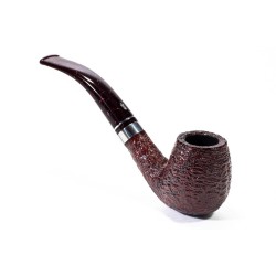 Pipa Savinelli Bacco 602 Rusticata Bent Billiard SV 2611 | Pipeonline