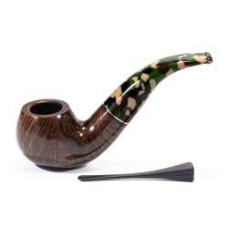 Pipa Savinelli Camouflage Liscia 642 Bent Apple SV 2618 | Pipeonline
