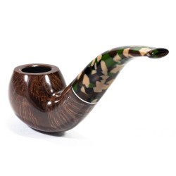 Pipa Savinelli Camouflage Liscia 642 Bent Apple SV 2618 | Pipeonline