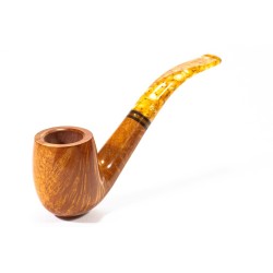 Pipe Savinelli Miele Smooth 606 KS Bent Billiard