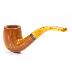 Pipa Savinelli Miele Liscia 606 KS Bent Billiard