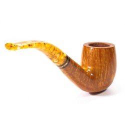 Pipe Savinelli Miele Smooth 606 KS Bent Billiard