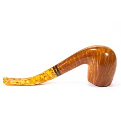 Pipe Savinelli Miele Smooth 606 KS Bent Billiard