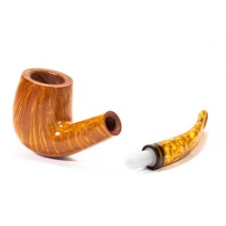 Pipe Savinelli Miele Smooth 606 KS Bent Billiard