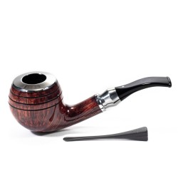 Pipa Vauen Shine Liscia Modello SH 177 Bent Apple | Pipeonline