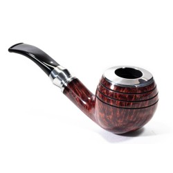 Pipa Vauen Shine Liscia Modello SH 177 Bent Apple | Pipeonline