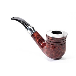Pipa Vauen Shine Liscia Modello SH 195 Bent | Pipeonline