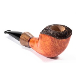 Pipe Armellini Free Hand Gold Smooth Horn