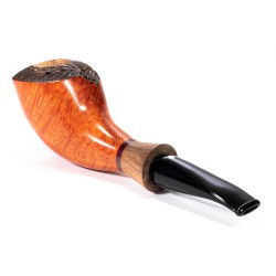 Pipe Armellini Free Hand Gold Smooth Horn