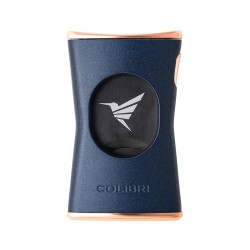 Tagliasigari Colibri Slim Blu Navy Oro Rosa
