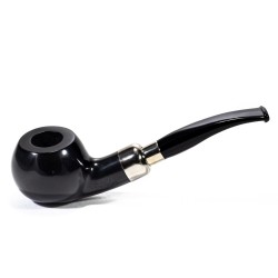 Pipe Lubinski Opus One Black Spigot Smooth Bent Prince LU 2606