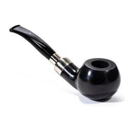 Pipe Lubinski Opus One Black Spigot Smooth Bent Prince LU 2606