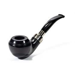Pipa Lubinski Opus One Black Spigot Liscia Bent Rhodesian LU 2608