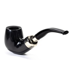 Pipe Lubinski Opus One Black Spigot Smooth Bent Billiard LU 2609