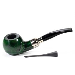 Pipa Lubinski Opus One Green Spigot Liscia Bent Prince LU 2616