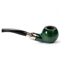 Pipe Lubinski Opus One Green Spigot Smooth Bent Prince LU 2616