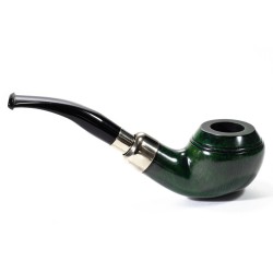 Pipa Lubinski Opus One Green Spigot Liscia Bent Rhodesian LU 2615