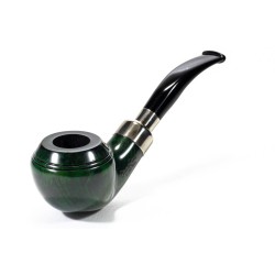 Pipa Lubinski Opus One Green Spigot Liscia Bent Rhodesian LU 2615