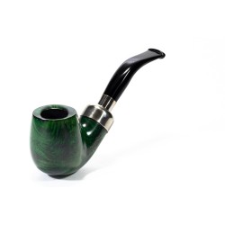 Pipa Lubinski Opus One Green Spigot Liscia Bent Billiard LU 2613