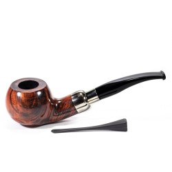 Pipe Lubinski Opus One Orange Spigot Smooth Bent Prince LU 2605
