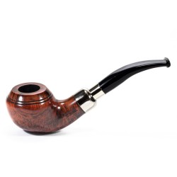 Pipe Lubinski Opus One Orange Spigot Smooth Bent Rhodesian LU 2604
