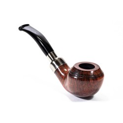 Pipe Lubinski Opus One Orange Spigot Smooth Bent Rhodesian LU 2604