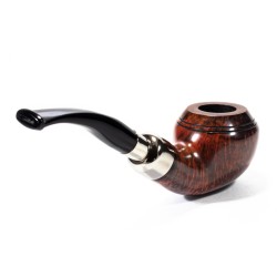 Pipe Lubinski Opus One Orange Spigot Smooth Bent Rhodesian LU 2604