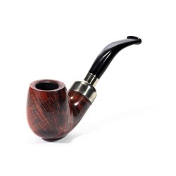Pipe Lubinski Opus One Orange Spigot Smooth Bent Billiard LU 2602