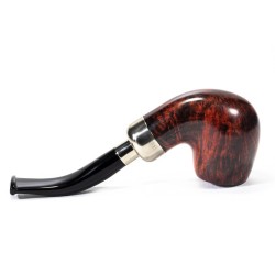 Pipe Lubinski Opus One Orange Spigot Smooth Bent Billiard LU 2602