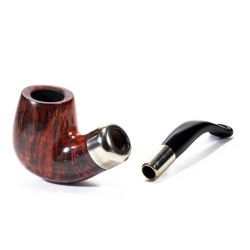 Pipe Lubinski Opus One Orange Spigot Smooth Bent Billiard LU 2602