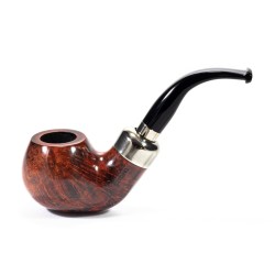 Pipe Lubinski Opus One Orange Spigot Smooth Bent Apple LU 2601